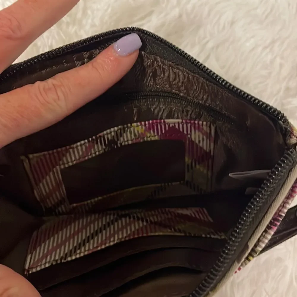 THIRTY one plaid wristlet